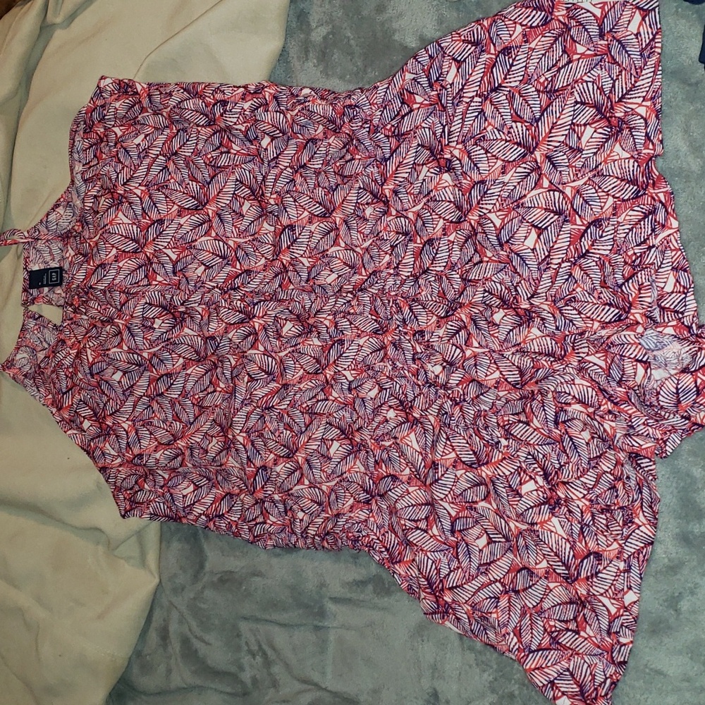 Gap sz M selling 2 rompers navy and multi color